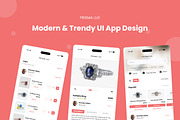 Prisma Lux - Fashion Shop Mobile App, an UI Kit Template by twinstd (Thumbnail 2 of 4)