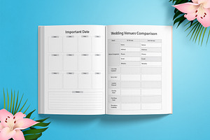 Editable Wedding Planner For KDP