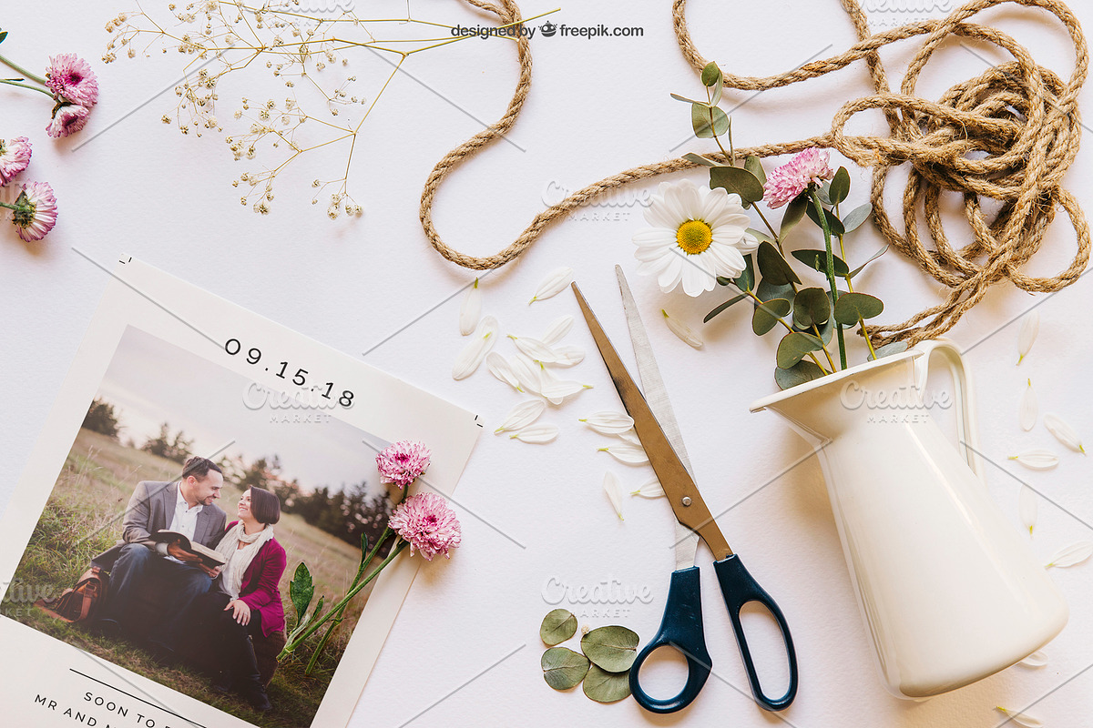 Photo Wedding Invitation, an Invitation Template by Cyrah's Collection (Photo 3 of 4)
