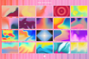 Gradient Glass Backgrounds