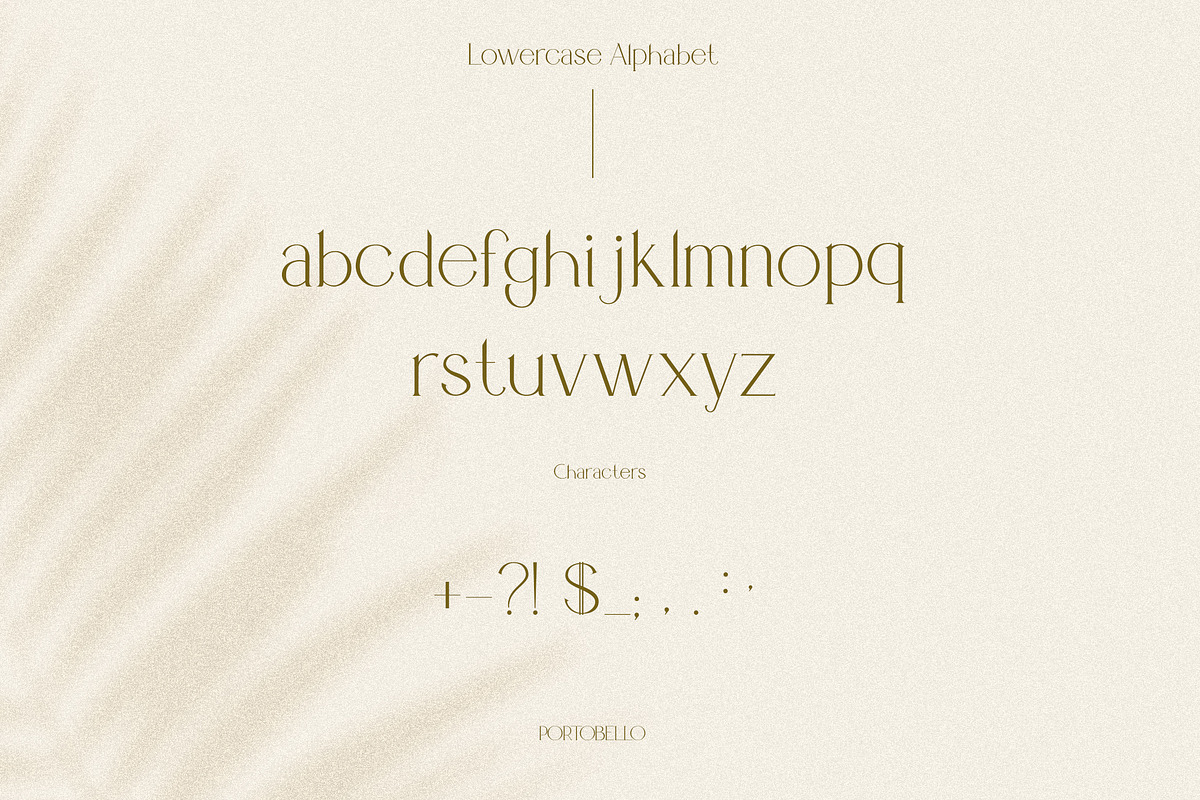 Portobello Display Ligature Font, a Serif Font by Laras Wonderland (Photo 14 of 15)