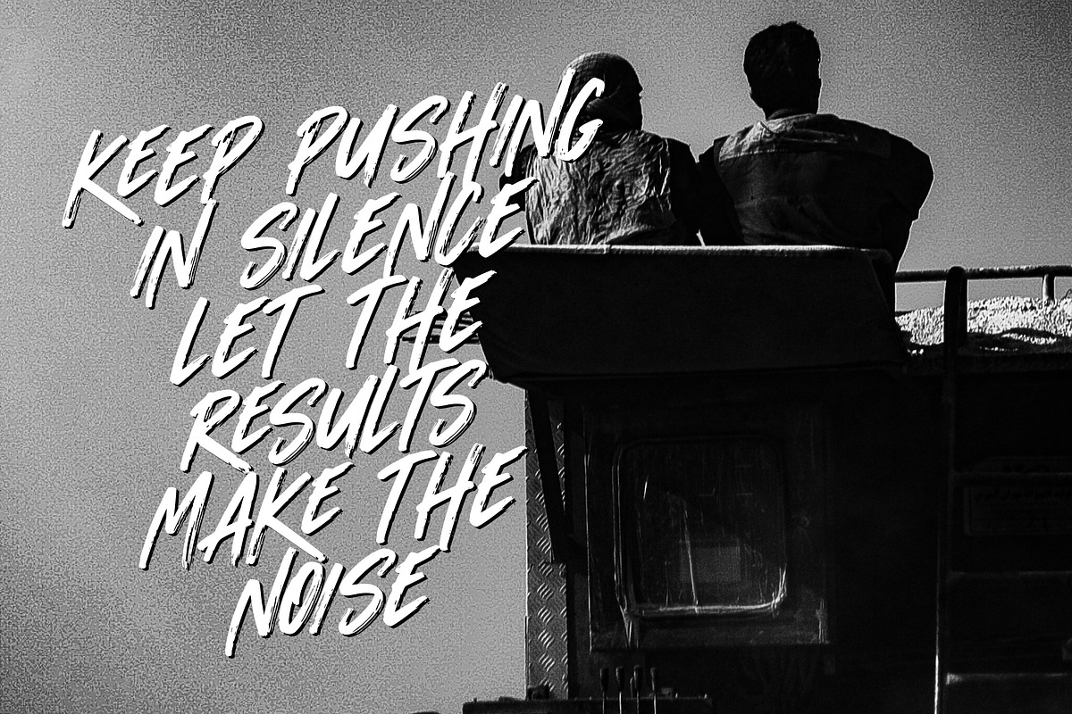 Magnum Ragnok - Urban Brush, a Handwritten Font by ErgibiStudio (Photo 8 of 10)