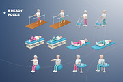 Rehabilitation Set, a Characters & Person 3D Model by Artem Varnitsin (Thumbnail 2 of 3)