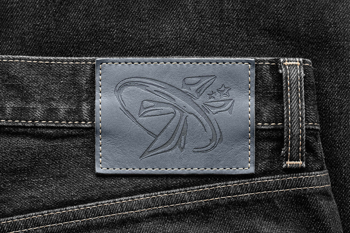 Jeans Label Mockup, a Bottom Mockup by Design Squad (Photo 2 of 4)