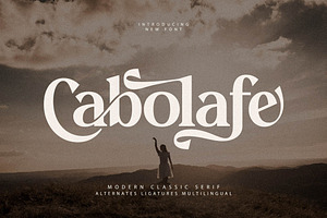 Cabolafe Modern Classic Serif Font