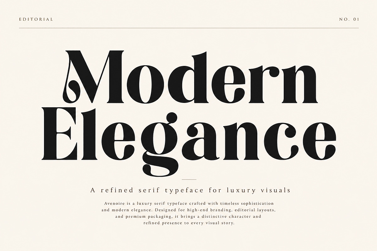 Avenoire, a Sans Serif Font by Wow Magic (Photo 4 of 7)