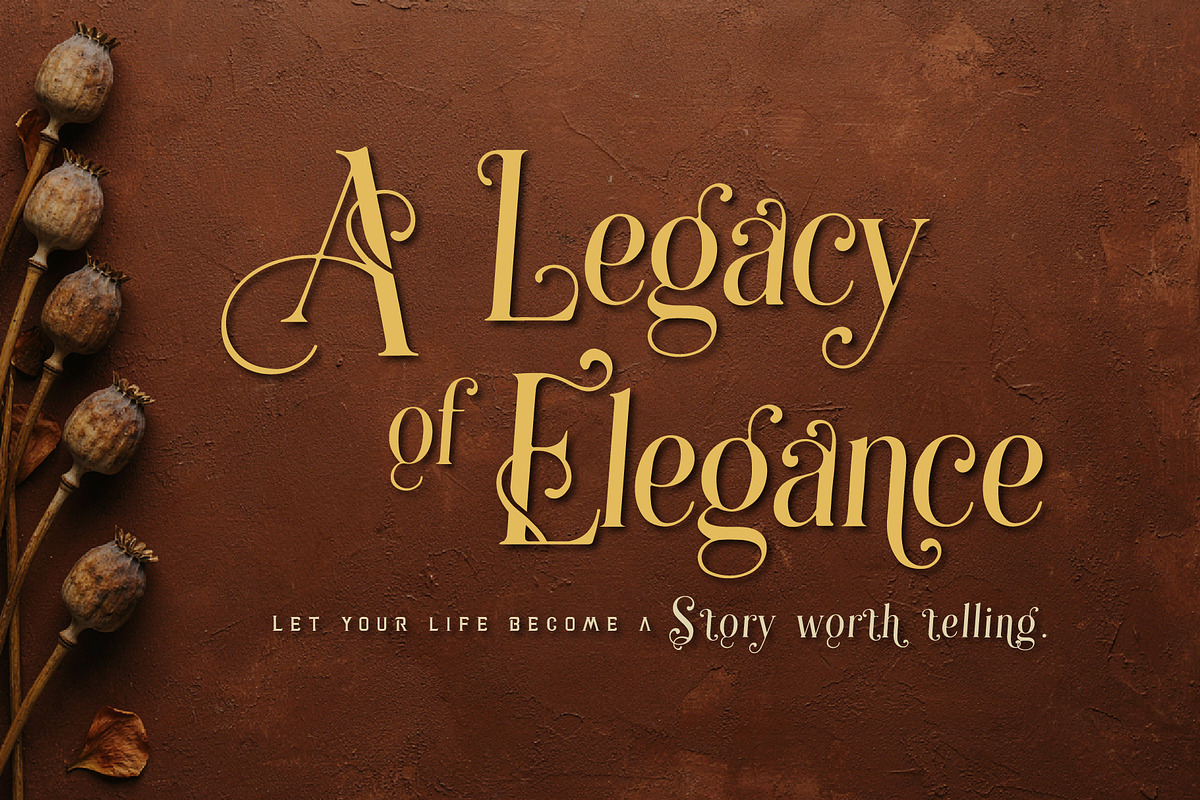 Grandeu Bearzens - Vintage Serif, a Serif Font by HypeWorksCo (Photo 7 of 15)