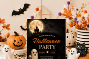 Elegant Spooky Halloween Invitation, an Invitation Template by Arslan (Thumbnail 2 of 5)