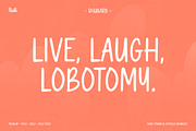 Rhubarb Handwriting Font, a Handwritten Font by bryrude (Thumbnail 3 of 5)