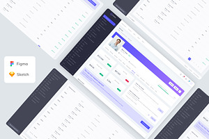 User Profile Referrals Admin UI Kit