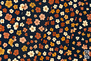 Fall Dark Ditsy Florals Pattern, a Pattern Graphic by Creative Store (Thumbnail 2 of 5)