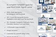 Marketing Kit for Real Estate Canva, a Social Media Template by Modo Design Studio (Thumbnail 2 of 9)