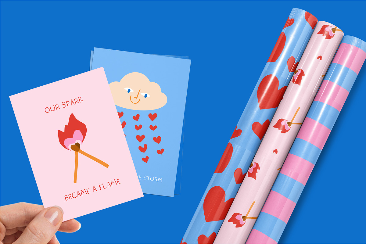 Valentine's day Collection JUST LOVE, an Illustration by SurfaceStories (Photo 3 of 10)