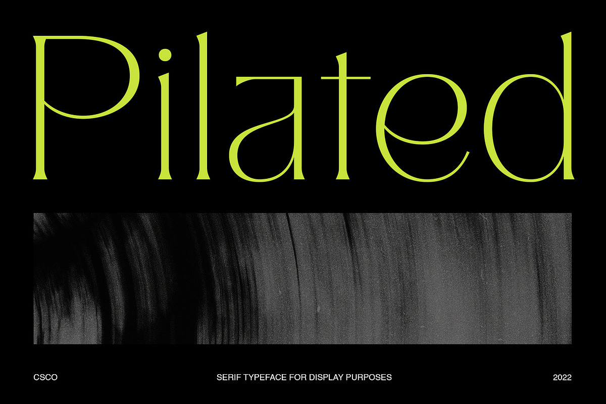 Pilated - Serif Typeface, a Serif Font by Craft Supply Co. (Photo 1 of 8)