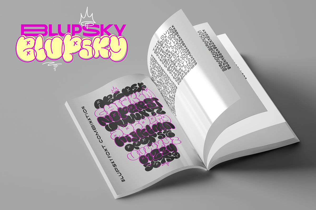 Blupsky, a Font by shineink.designlab (Photo 10 of 16)