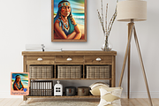 Custom art, Native Tribe, Tribal, a Marketing Template by Boho Pixel Dust (Thumbnail 3 of 4)