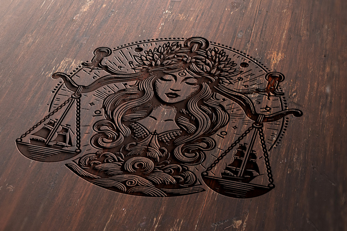 Ocean Zodiac Signs Collection, an Object Illustration by FITALARTSNEDIGI (Photo 4 of 5)