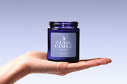 Candle Mockup on Hand, a Household Mockup by Design Squad (Thumbnail 4 of 4)