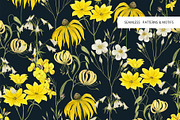 Summer Florals! Patterns & Motifs, a Pattern Graphic by HannaStudio (Thumbnail 7 of 10)