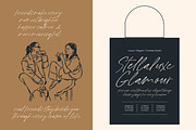 Nathing Still Stylish Calligraphy, a Script Font by Letterena Studios Script (Thumbnail 2 of 10)
