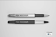 Pen mockups, a Pens & Pencil Mockup by Alhaytar (Thumbnail 1 of 3)
