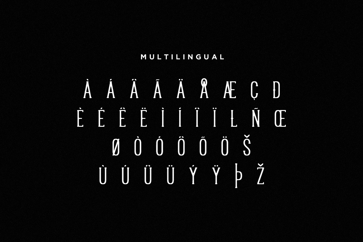Vintage Trio Font Bundle, a Serif Font by Mikhail Fukurou (Photo 12 of 13)