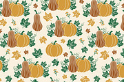 Happy Thanksgiving Patterns, a Pattern Graphic by EltaMaxArt (Thumbnail 4 of 8)