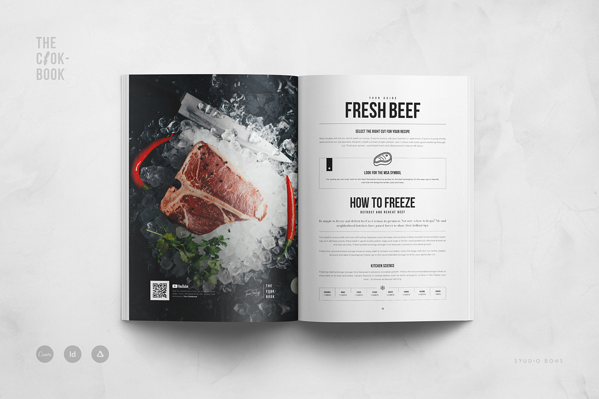 Cookbook | Recipe Book, a Brochure Template by Studio Bons (Photo 12 of 34)