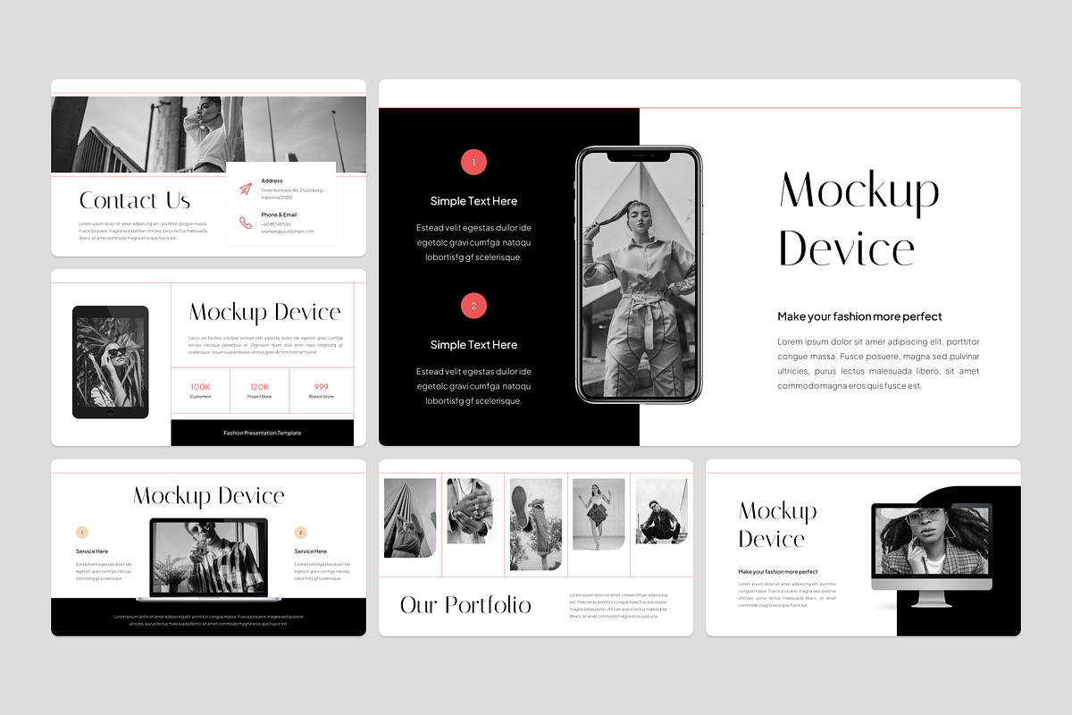 Glamour -  Fashion Powerpoint, a Presentation Template by YossyOneStd (Photo 4 of 6)