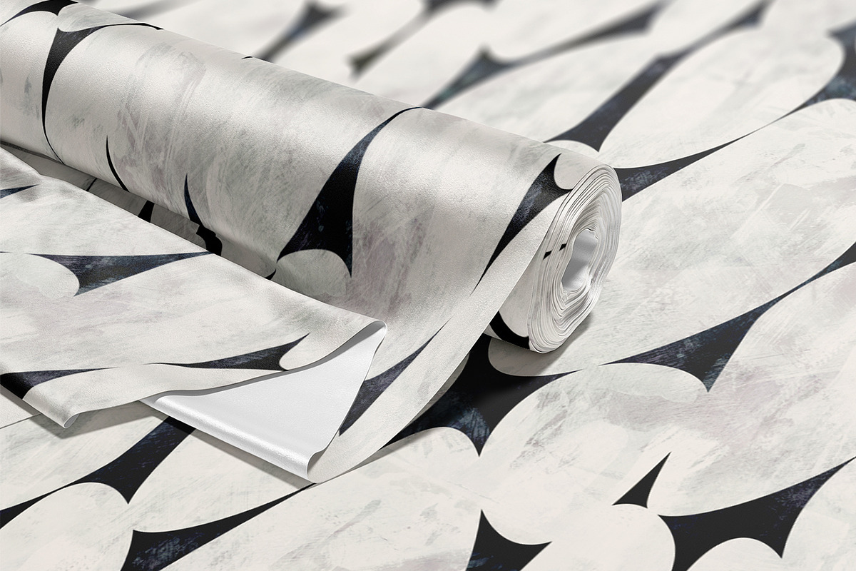 Textured Stone Shapes, a Wallpaper Graphic by MalyskaStudio (Photo 7 of 12)