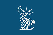 Liberty Statue Logo Illustration, a Branding & Logo Template by Signatoro (Thumbnail 2 of 2)