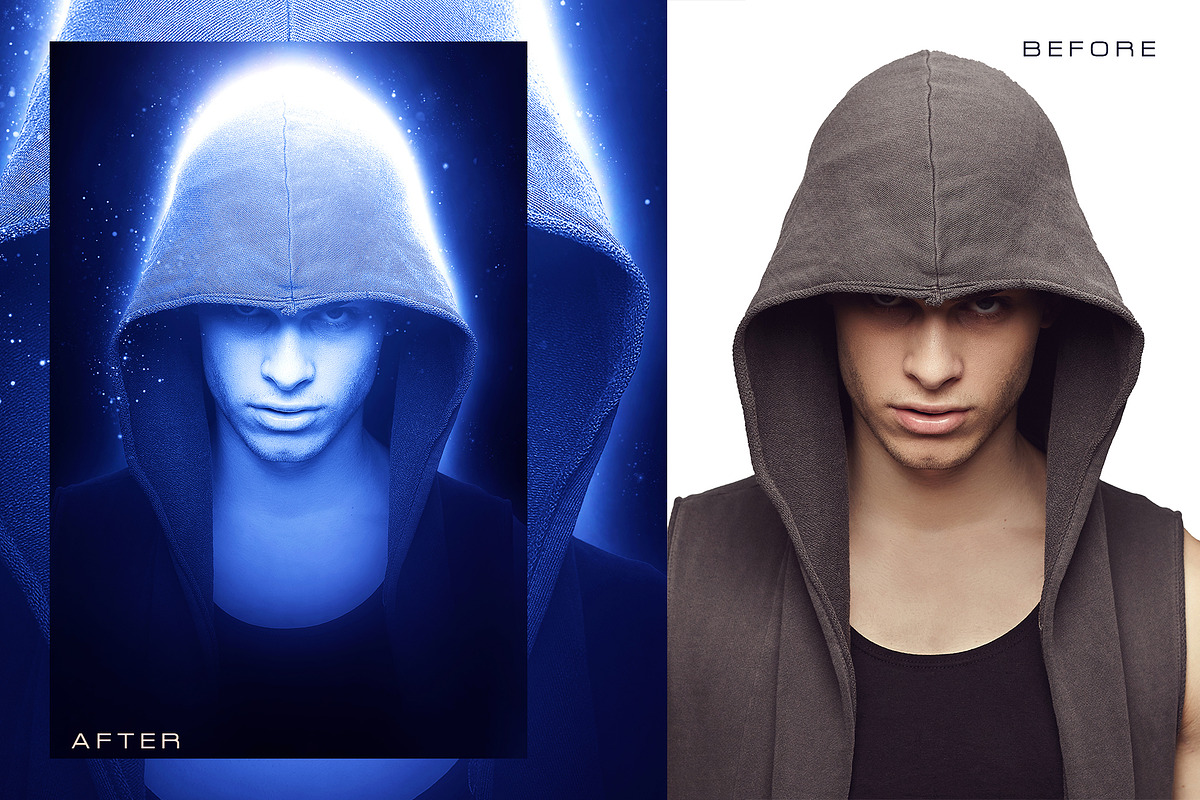Soft Focus Photo Effect Mockup, a Brushes & More by INTENTFX (Photo 3 of 15)