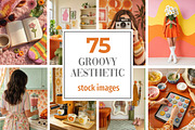 Groovy Style Stock Photo Bundle, a Beauty & Fashion Photo by Selenique Studio (Thumbnail 1 of 9)