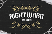 Taeob Gothic - Logo Blackletter Font, a Blackletter Font by Nirmana Visual (Thumbnail 14 of 15)