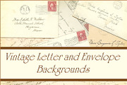 Vintage Letters and Envelopes, a Texture Graphic by Creatively Happy Studio (Thumbnail 1 of 3)