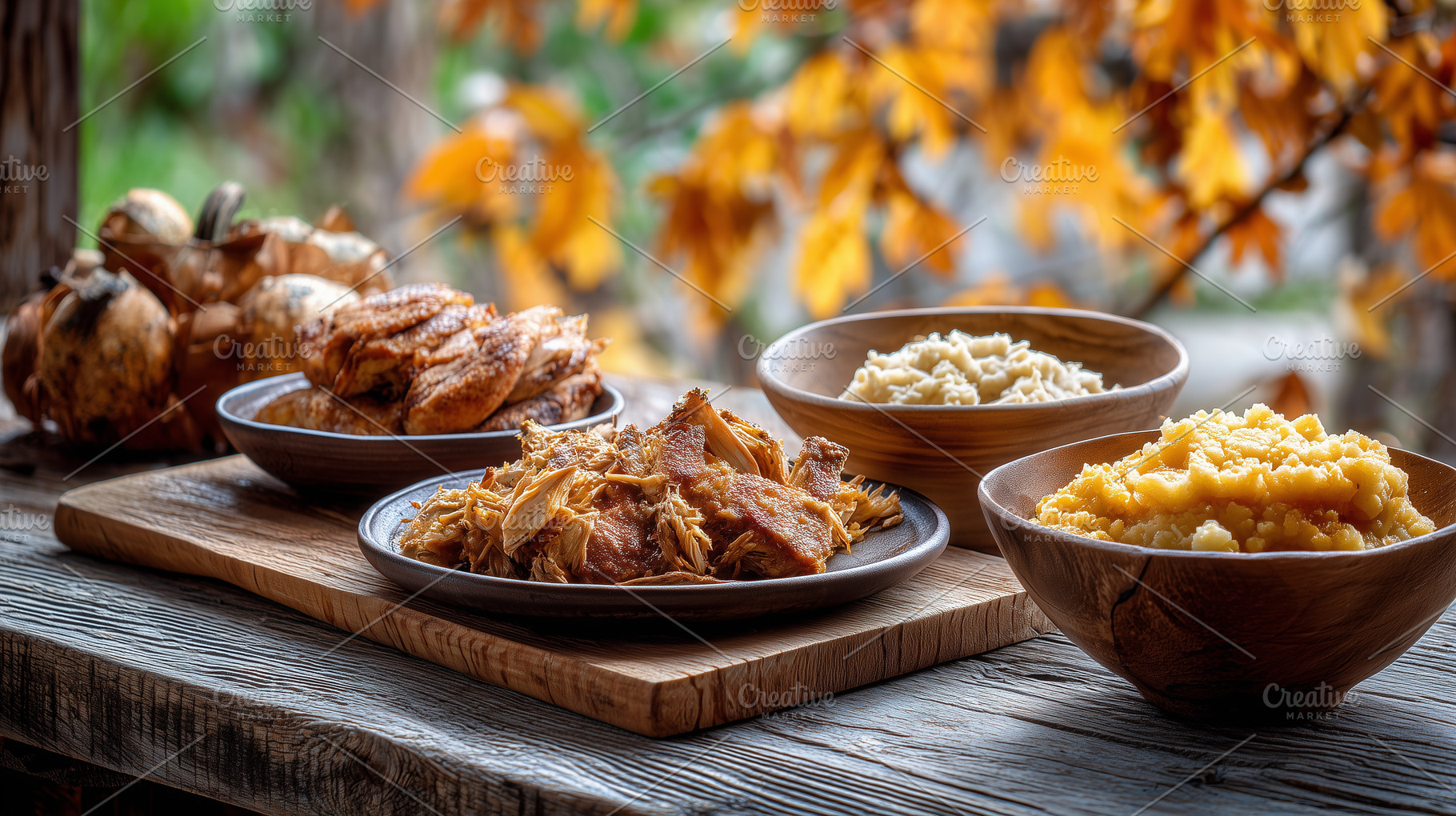 Delicious autumn meal with shredded, a Food & Drink Photo by MistyDay