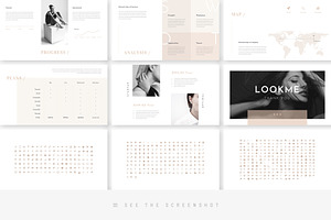 Lookme Minimal PowerPoint Template