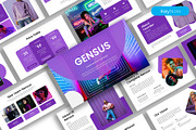 Gensus – Creative Business Keynote, a Presentation Template by kreatifreya (Thumbnail 1 of 5)