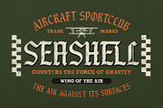 Black Jet Plane Typeface, a Blackletter Font by alit design (Thumbnail 15 of 17)