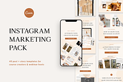 Instagram Marketing Pack | CANVA, a Social Media Template by Ralony (Thumbnail 1 of 19)