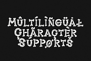 SKETCHLETON – Hand Drawn Bone Font, a Font by TypeTasty Font (Thumbnail 5 of 9)