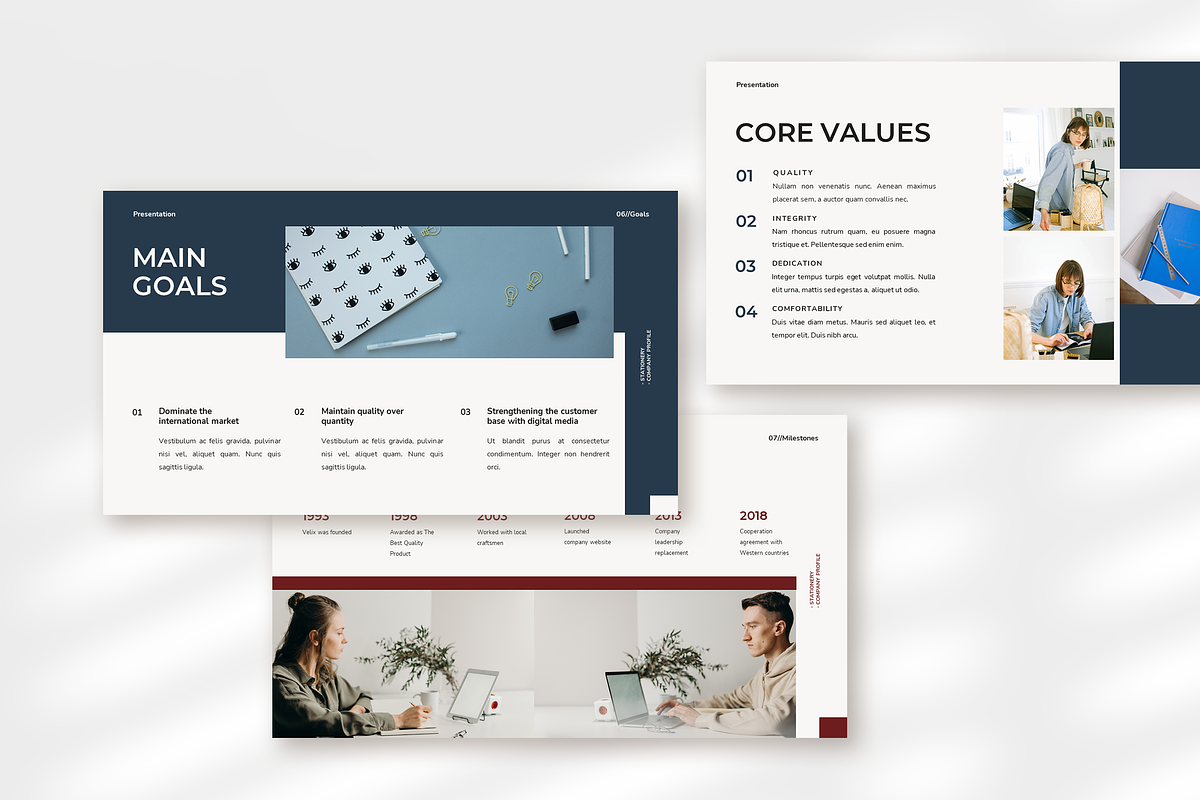 Velix - company profile presentation, a Presentation Template by peterdraw (Photo 4 of 8)
