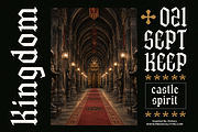 Malthon - Medieval Blackletter Font, a Blackletter Font by RagamKata (Thumbnail 6 of 10)