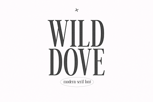Wild Dove | Tall Serif Font, a Serif Font by KA Designs