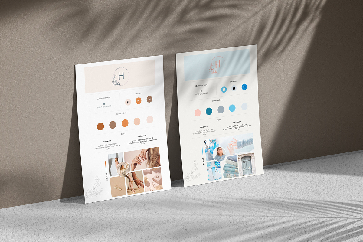 Peach Branding Kit Moodboard, a Presentation Template by Bonita Digital Design (Photo 3 of 3)