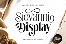 Siovanni – Luxury Display Serif