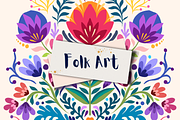 Folk Art | Garden Theme, a Texture Illustration by ArtstudioByKhushbu (Thumbnail 4 of 11)