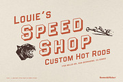B-52 – A Military Style Font, a Sans Serif Font by Komet & Flicker (Thumbnail 9 of 14)