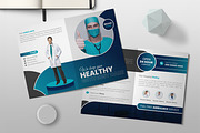 Medical Bi-Fold Brochure Design, a Brochure Template by MxVect Stock (Thumbnail 1 of 2)