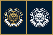 Gold Roaring King Lion Logo, a Branding & Logo Template by Suhandi (Thumbnail 3 of 4)
